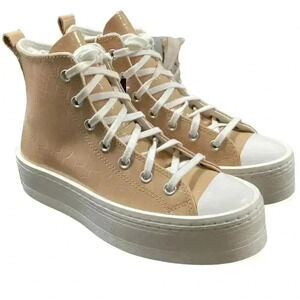 Converse Shoes Womens 8.5 Chuck Taylor All Star Lift Platform Leather High Top
